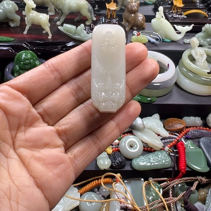 和田玉颈饰未镶嵌h*-