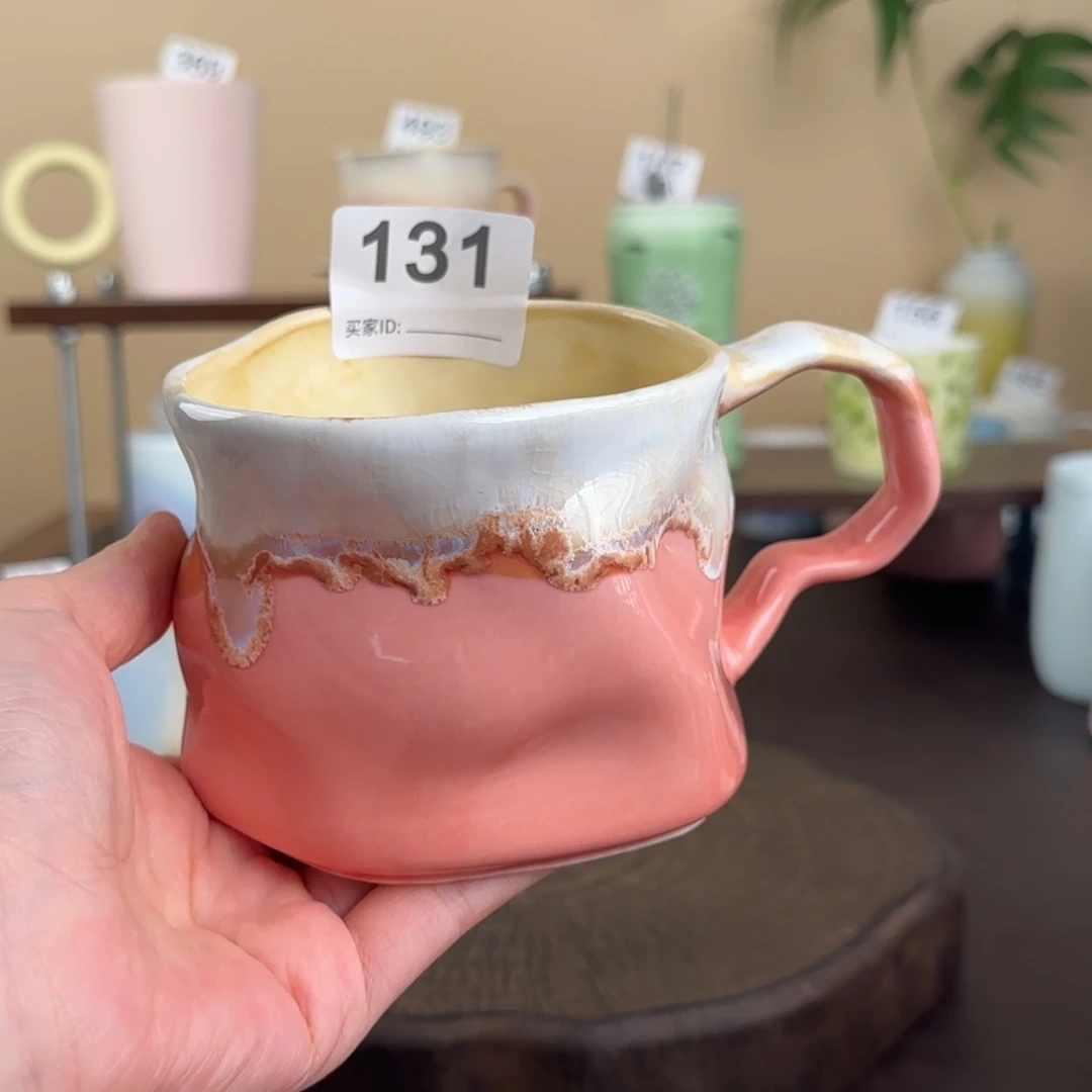 颜色釉茶杯咖啡杯
