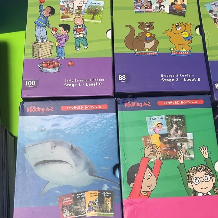 Raz分级4套的价格，收到货申请退20