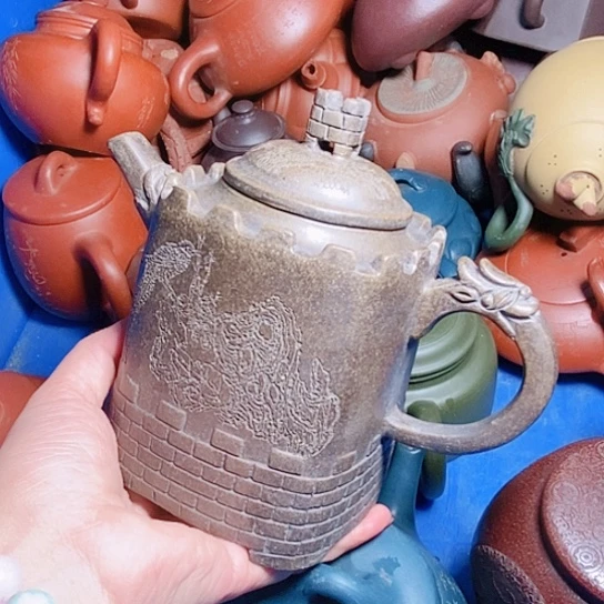 茶壶紫砂宜兴紫砂全手工制作