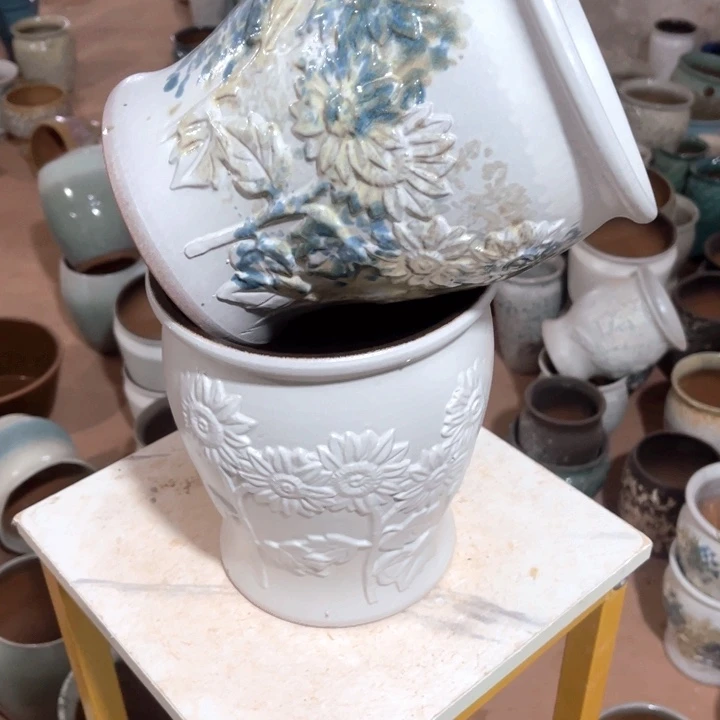 花盆紫砂口径19高度21两只正品