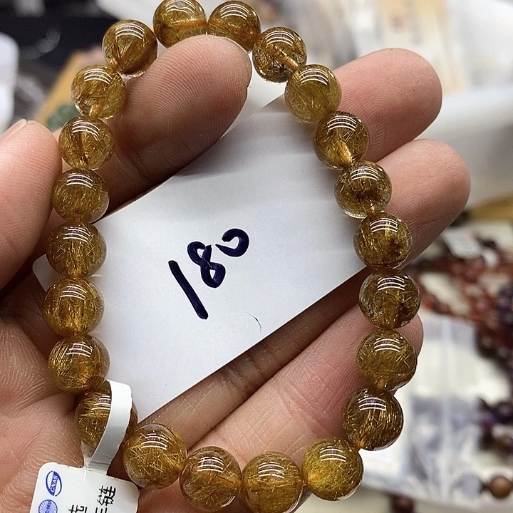 水晶手串未镶嵌天然