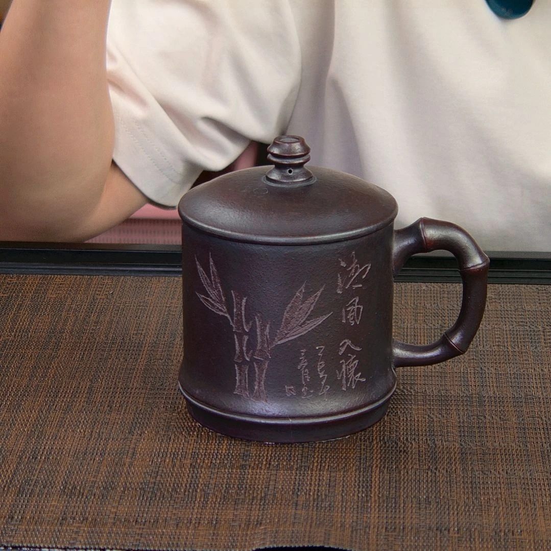 茶杯紫砂高货放漏