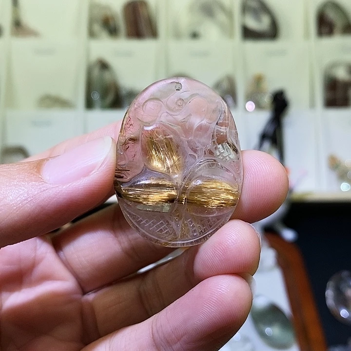 水晶吊坠(不含链)未镶嵌我****主