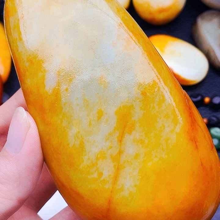 和田玉未镶嵌摆件