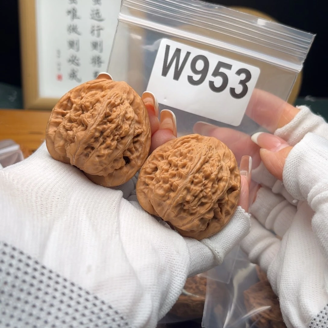 文玩核桃把件42望月w 953