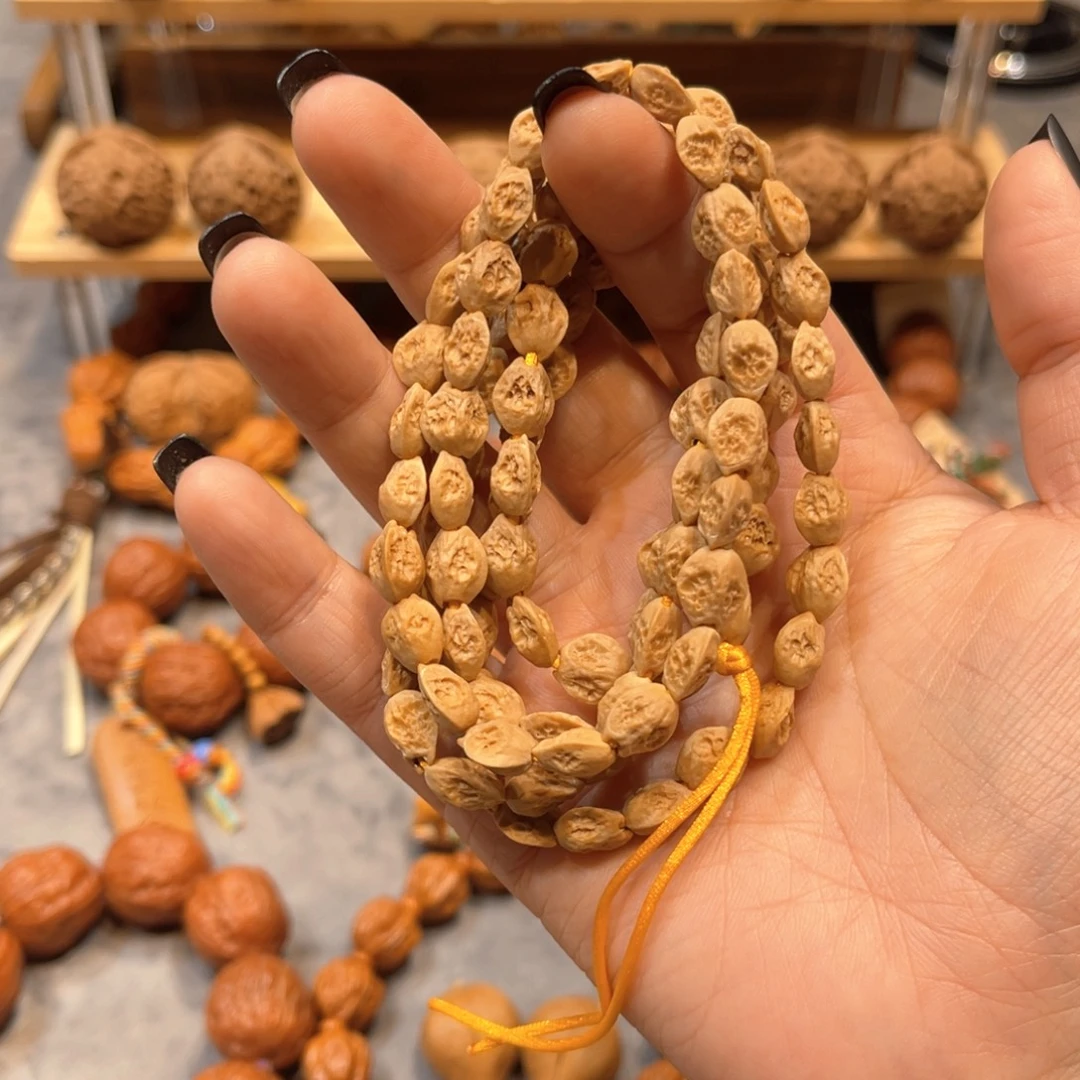 把件文玩核桃小鬼脸脖挂