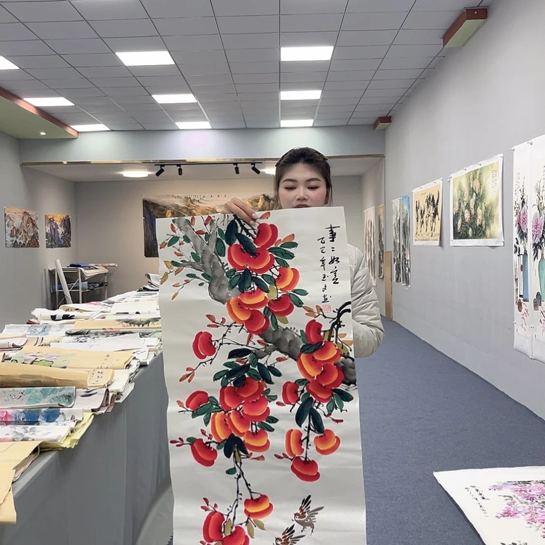 国画国画作品纯手绘作品