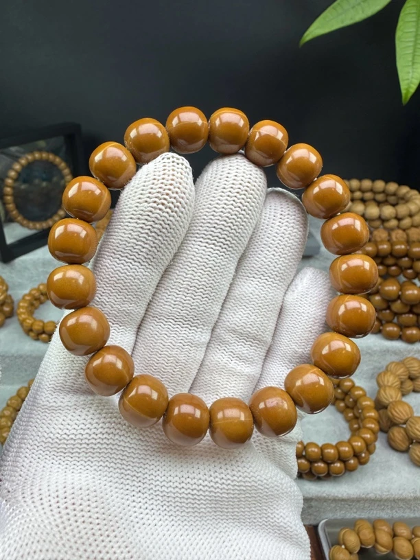 【古艺轩】10+mm手串左右精品原色龙炎老型猴头核桃毕业级