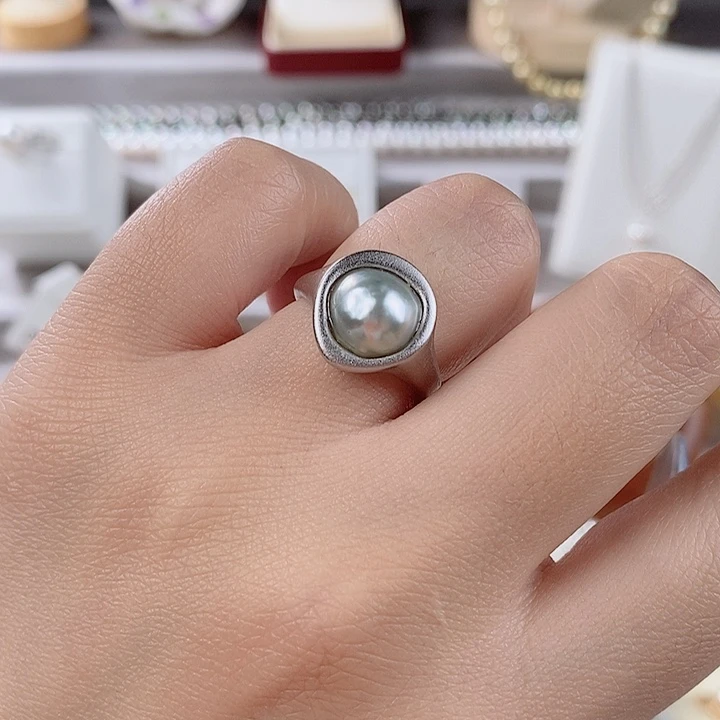 海水珍珠戒指未镶嵌