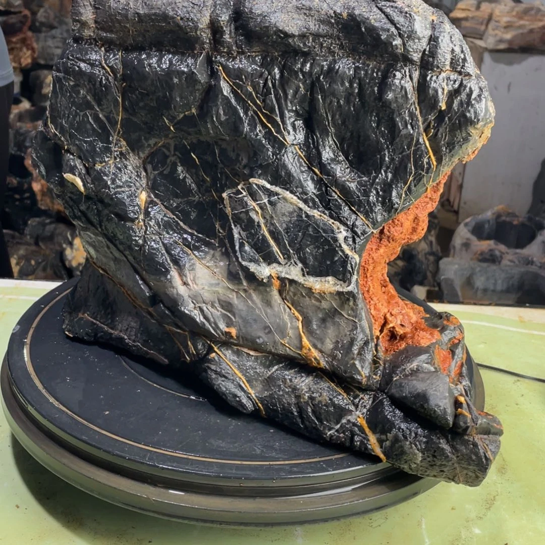 豪***！灵璧石是世界著名