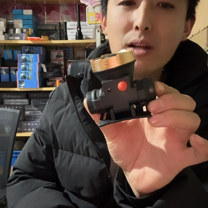 迷你鼓励头灯一套