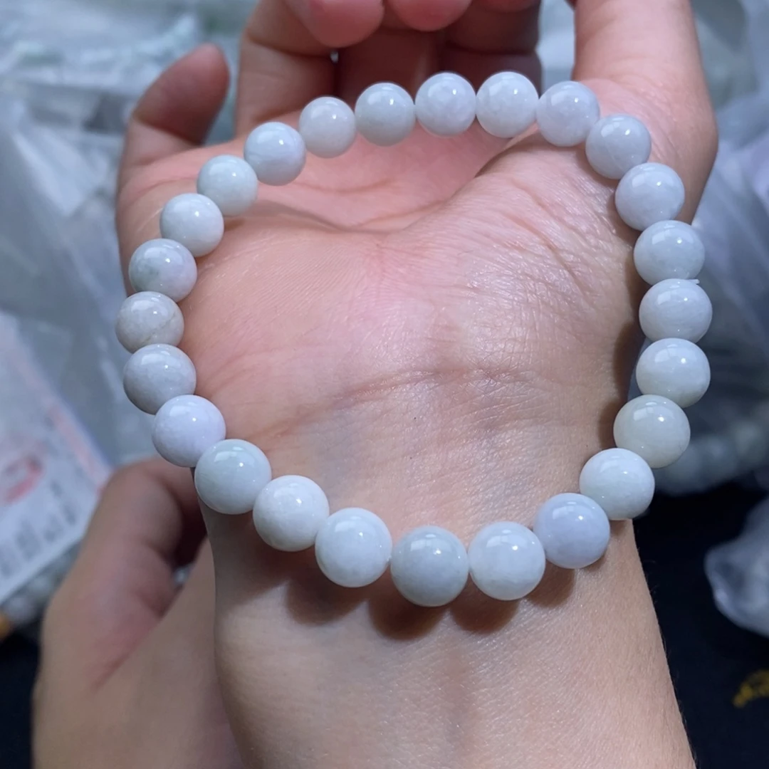 未镶嵌手串翡翠珠链