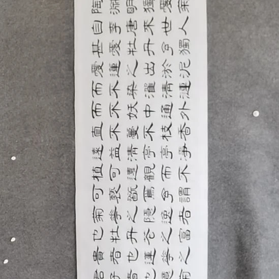 冀***铭书法书书屋书法作品