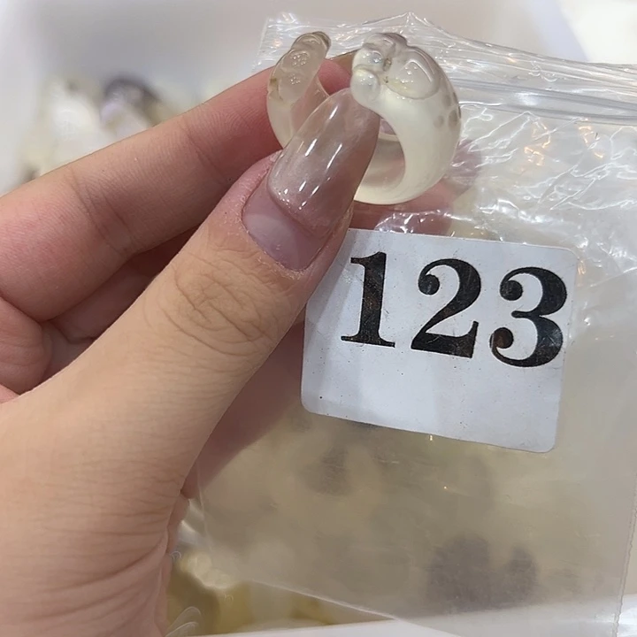 合金戒指玛瑙/玉髓123刚17