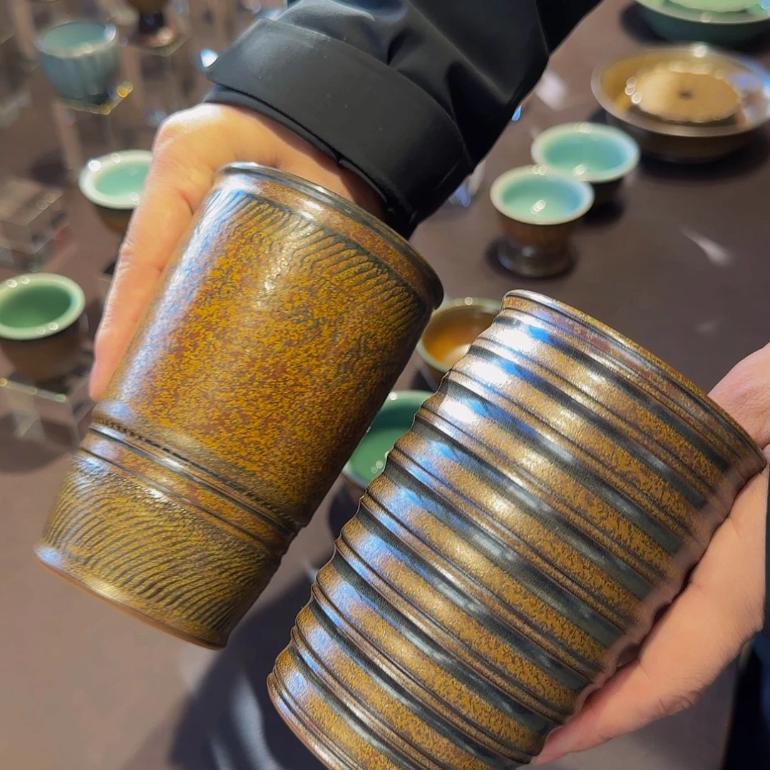 杰***克2只杯·全手黄柯一物一拍