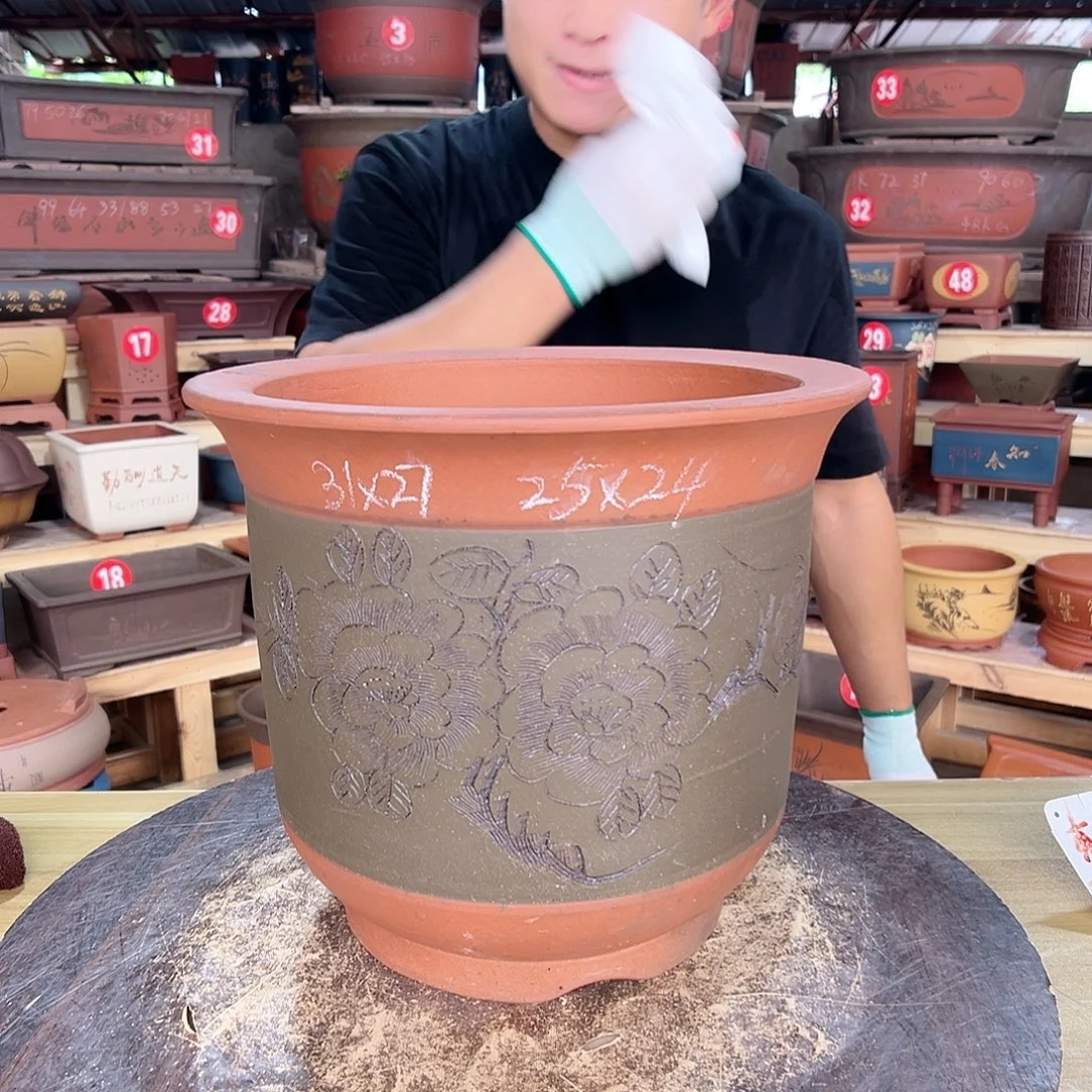 紫砂花盆工厂直发