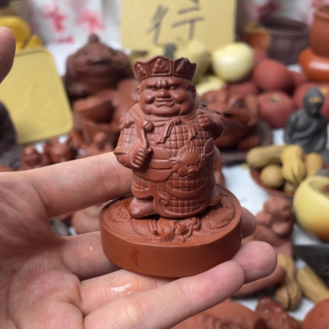 紫砂茶宠紫砂瑕疵