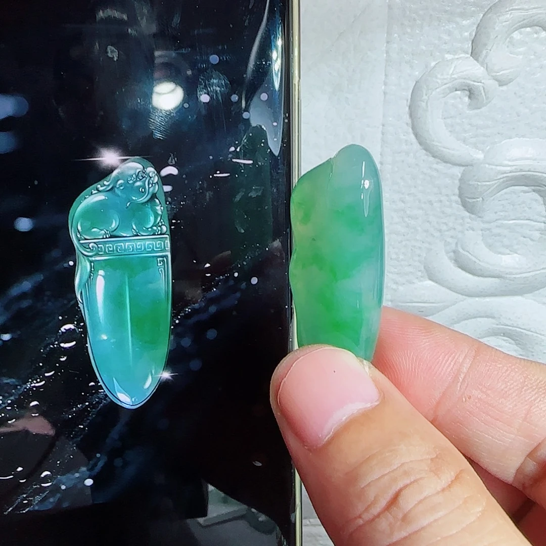 未镶嵌定制翡翠缅甸天然A货翡翠含老师工艺
