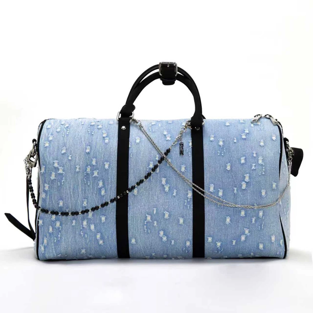 M26D “丹宁芭比”主题旅行包 单肩时尚休闲