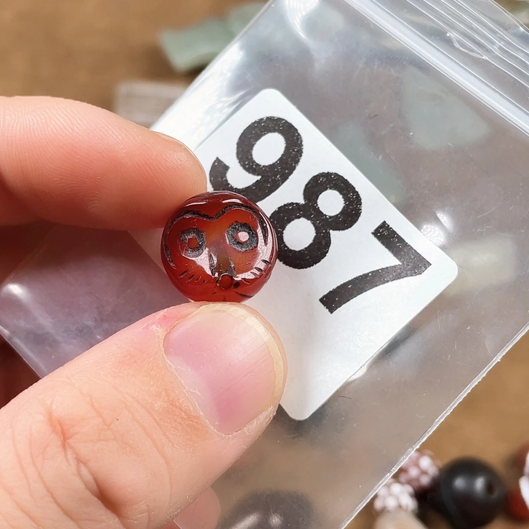 玛瑙/玉髓合金颈饰