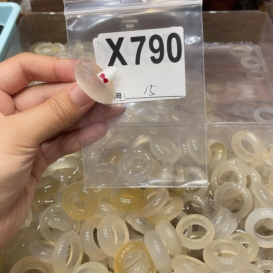 玛瑙/玉髓未镶嵌戒指790