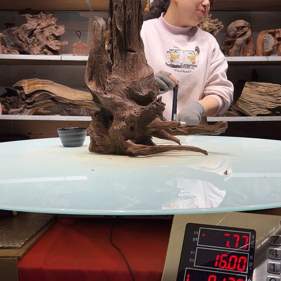 紫砂镂空维****修紫柚沉木2133