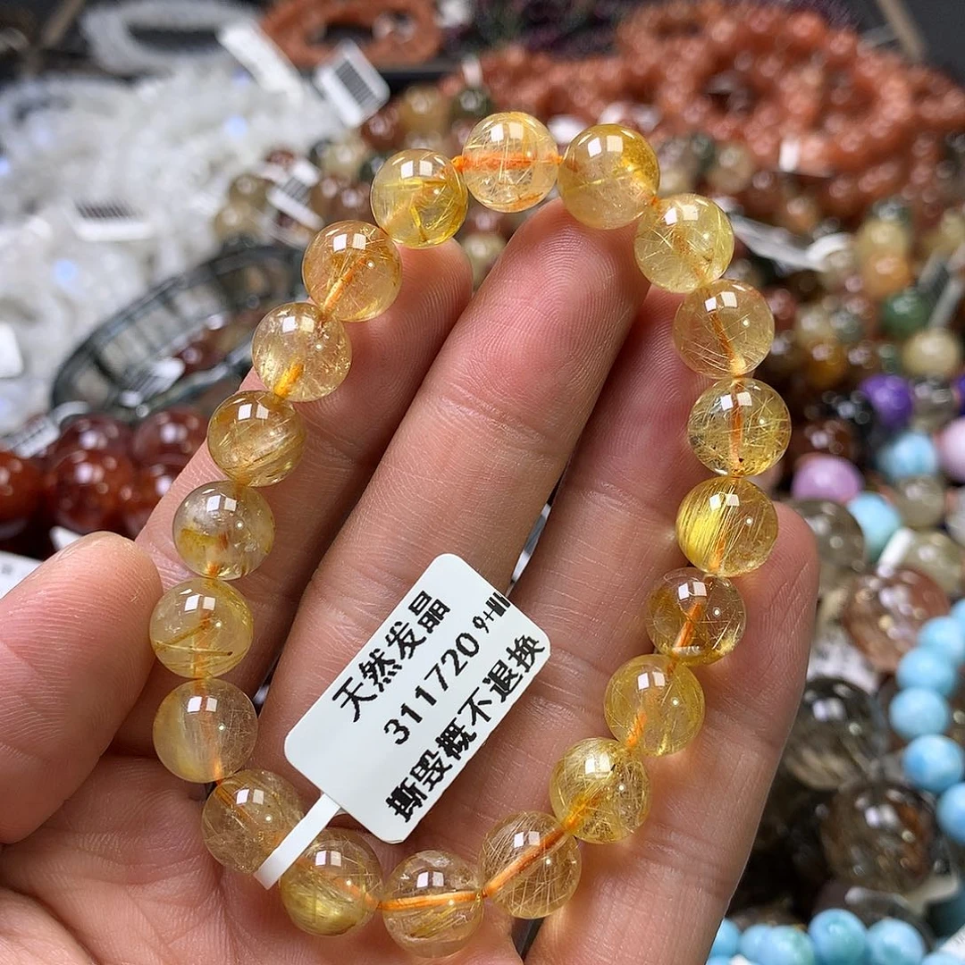 水晶手链未镶嵌，