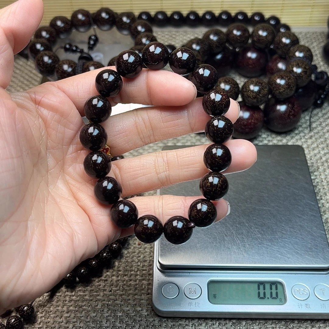 檀香紫檀（小叶紫檀）1.2 17颗 满星