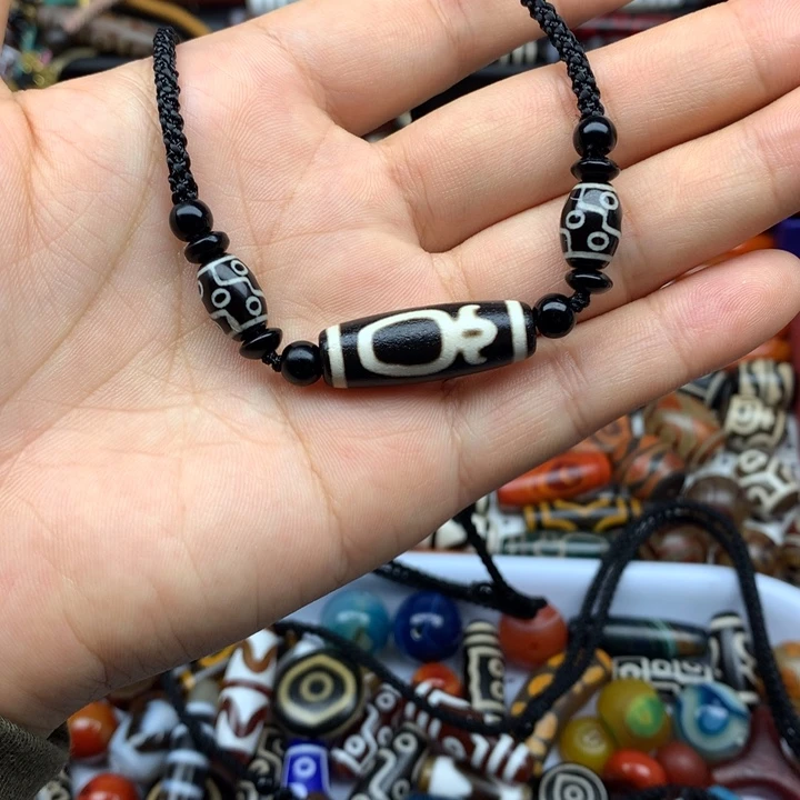 玛瑙/玉髓未镶嵌吊坠(赠链)