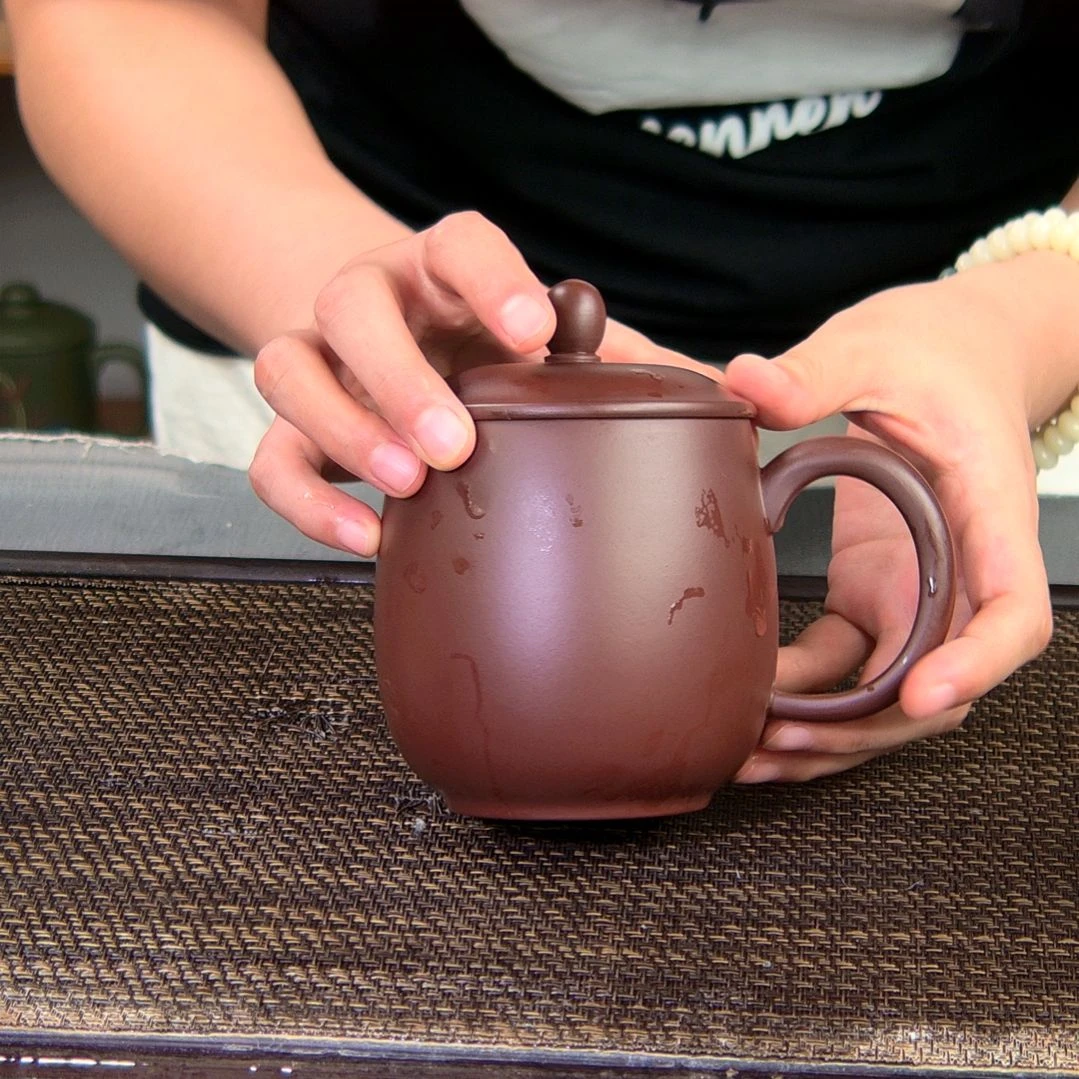 茶杯紫砂高货放漏