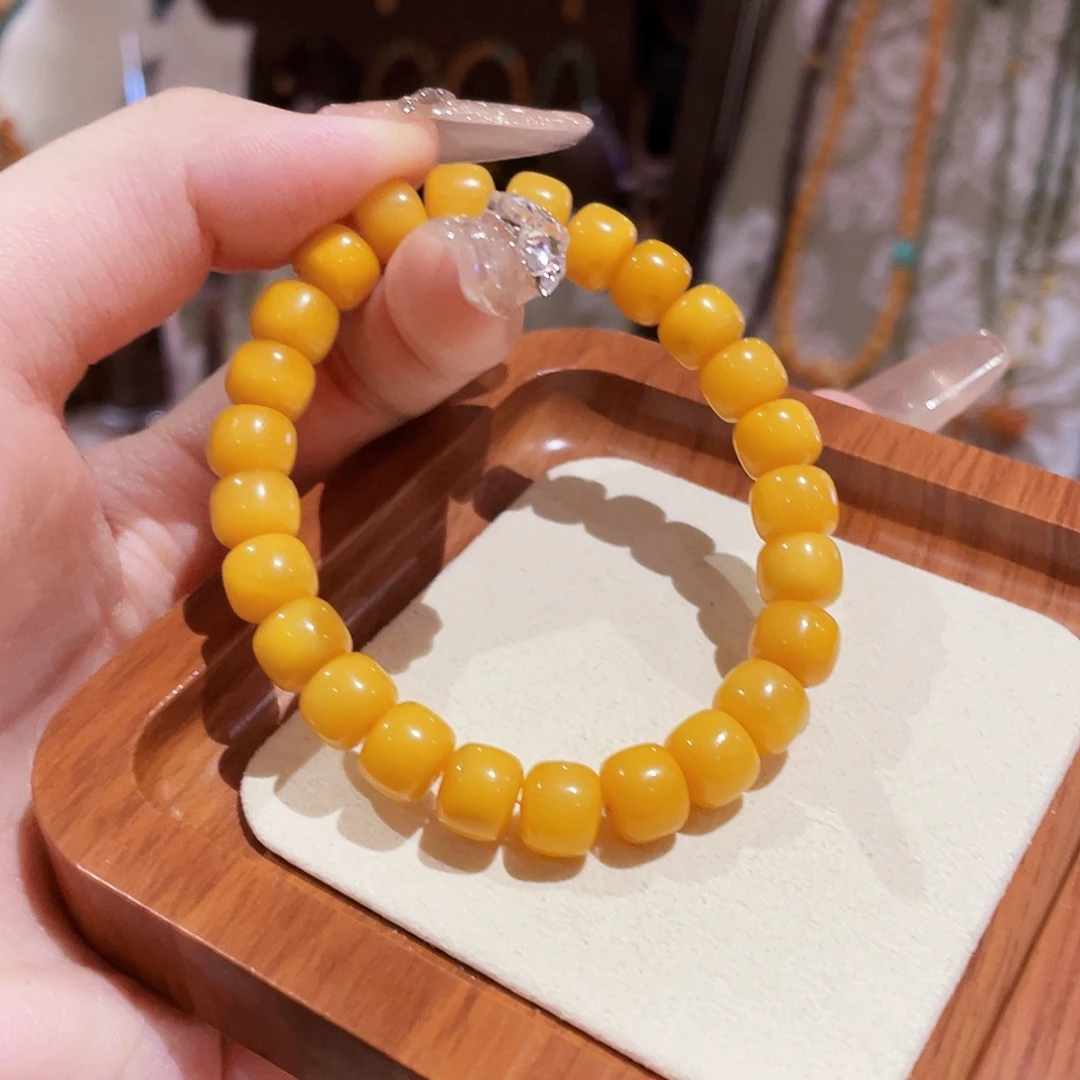 蜜蜡未镶嵌手串手串