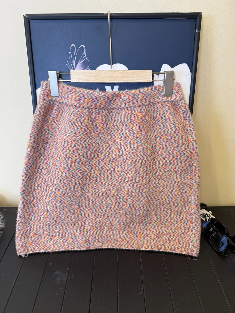 【王哥精选】新款小香风气质高腰显瘦保暖女士秋冬短裙-9929