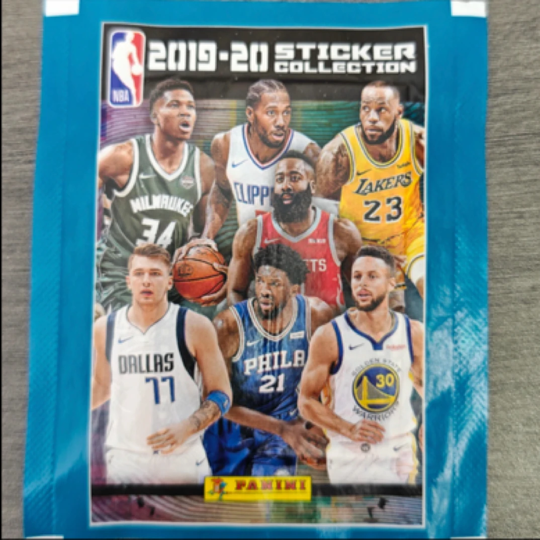 【2包起】2019-20 panini 篮球NBA贴纸 球星卡 盲盒【默认代拆】