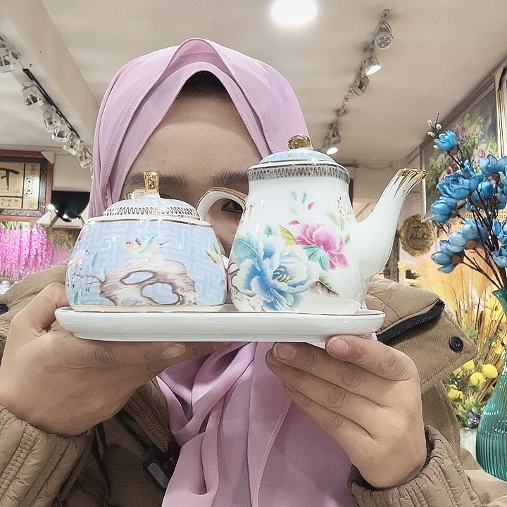 陶瓷醋壶套装工艺