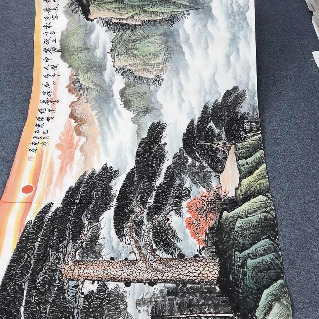 国画纯手绘作品欣赏