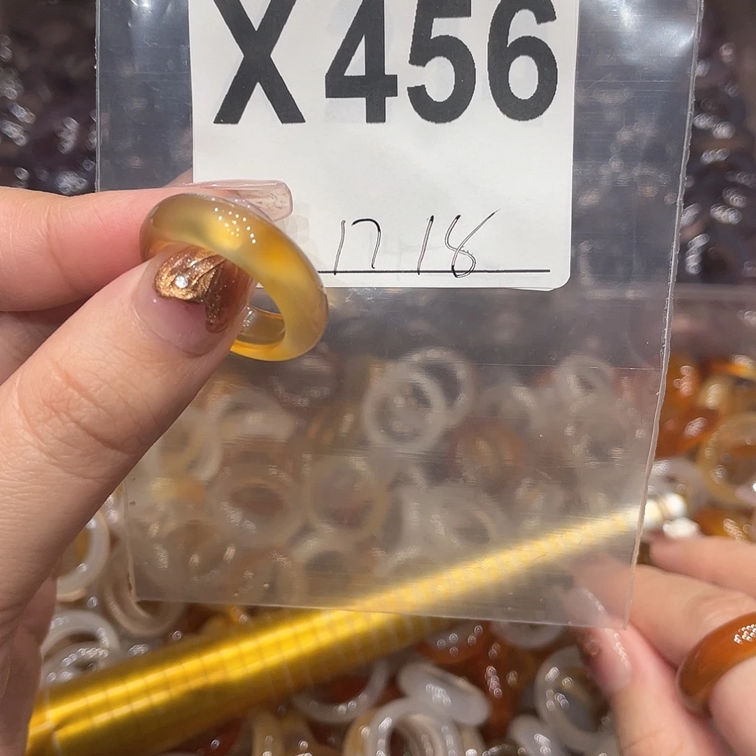 玛瑙/玉髓未镶嵌戒指456