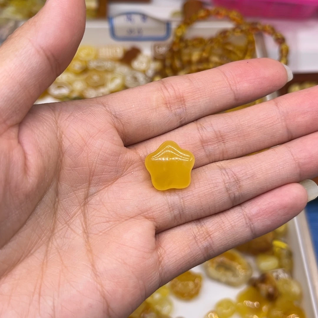 琥珀裸石未镶嵌邑***～琥珀