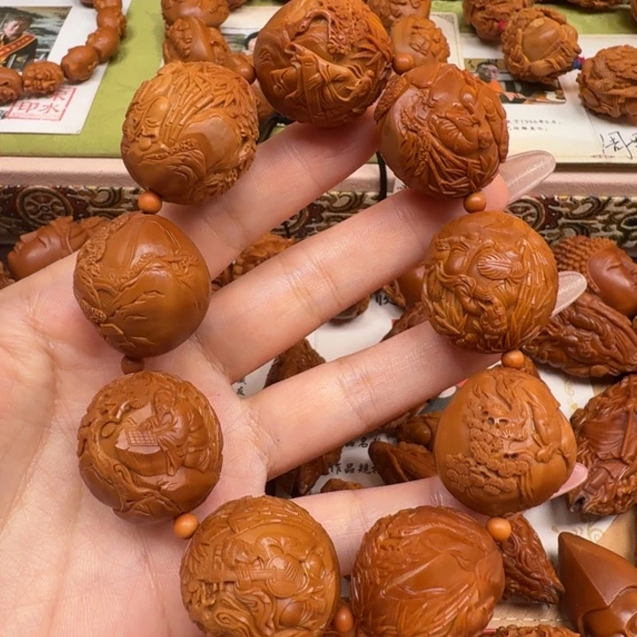 橄榄核手串/手链竹林七贤 谢才元