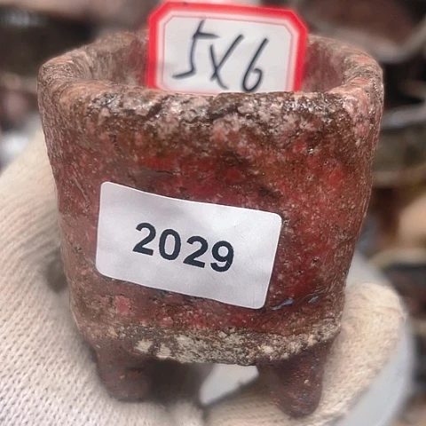 粗陶花盆手工花盆制作