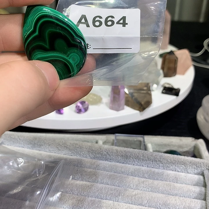 肥***橘未镶嵌珠宝半成品水晶天然水晶A664