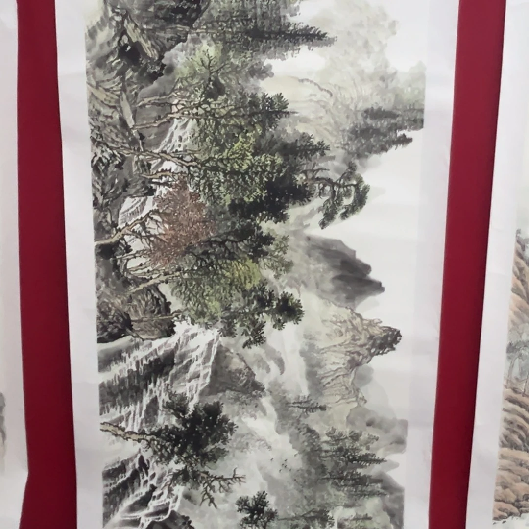 国画绘画作品多次参加140.70