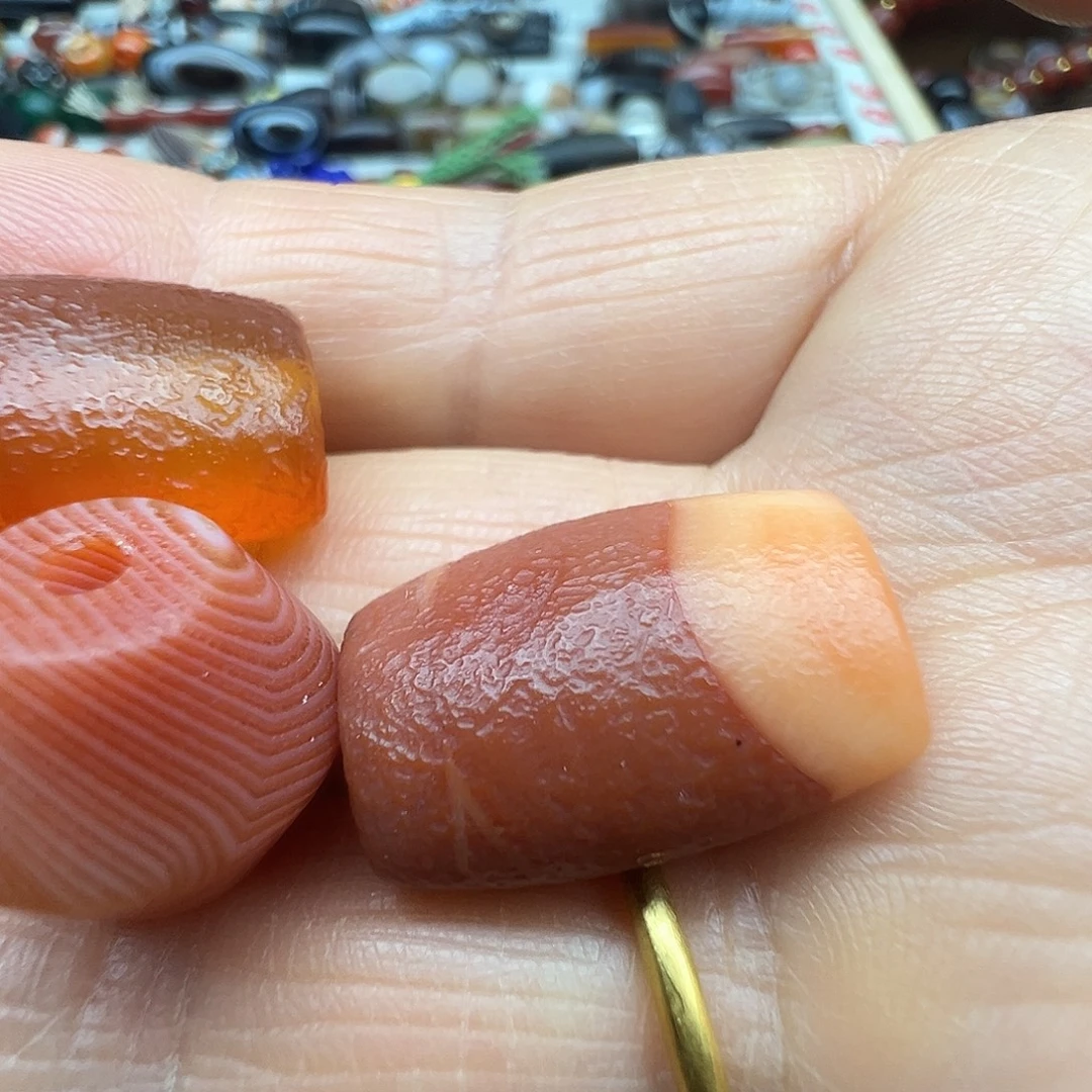 未镶嵌玛瑙/玉髓珠宝半成品