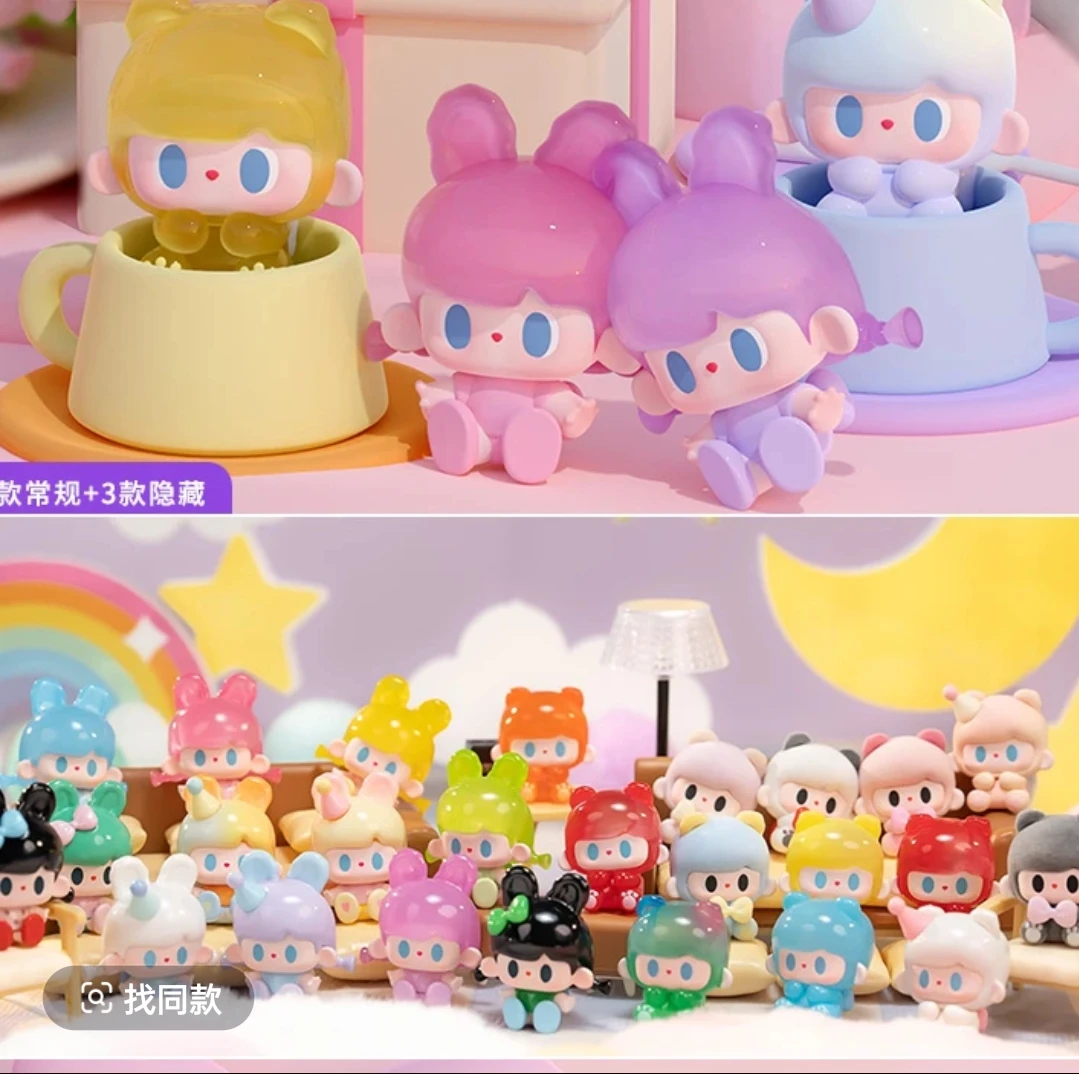 【拆盒】TUTUBEAR兔兔与熊派对萌粒盲盒盲袋