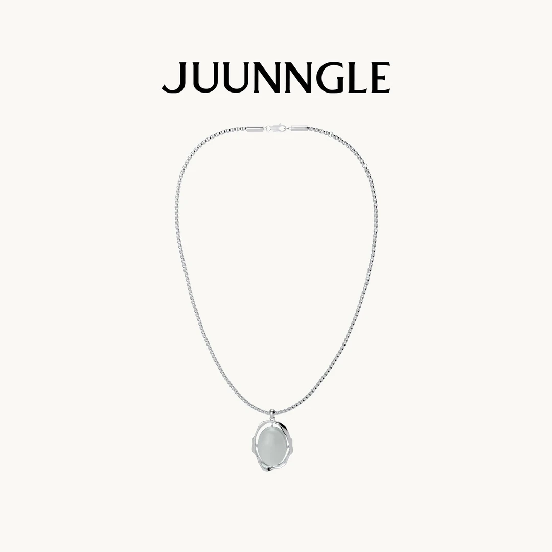 juunngle lab 坠链均925银 大山河项链女首饰品气质轻奢高级礼物