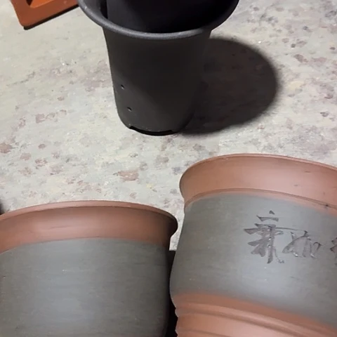 紫砂宜兴紫砂花盆325