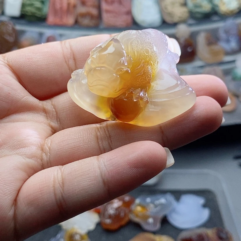 【闪购商品】未镶嵌吊坠定制玛瑙