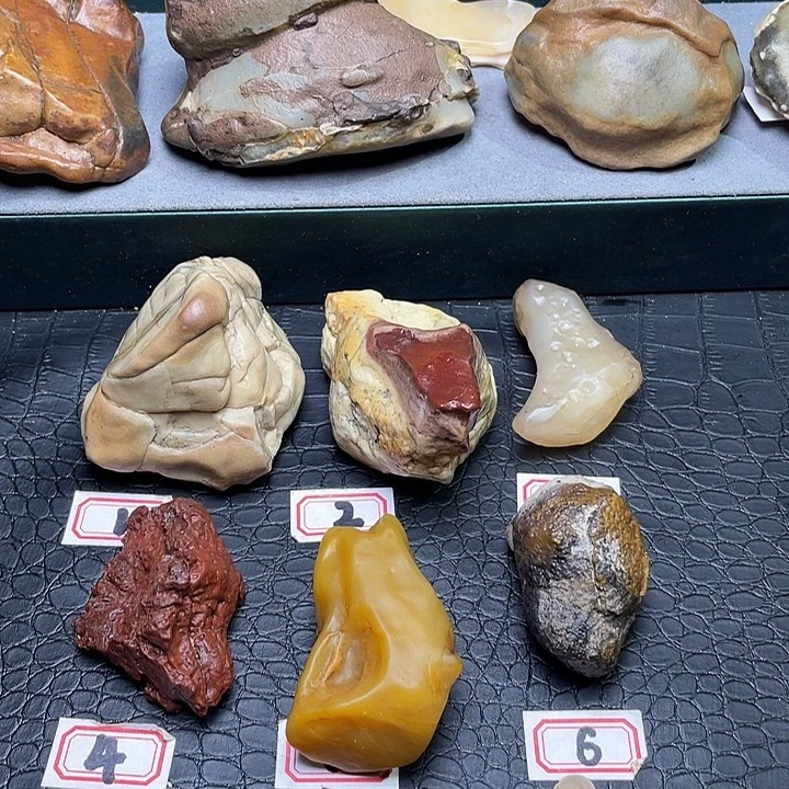 浪***主有机玻璃阿拉善戈壁石