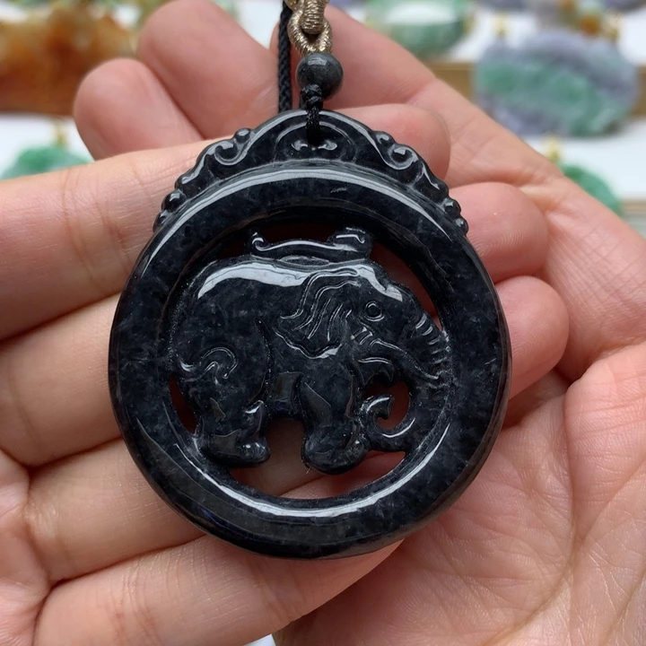 颈饰未镶嵌翡翠L*翡翠