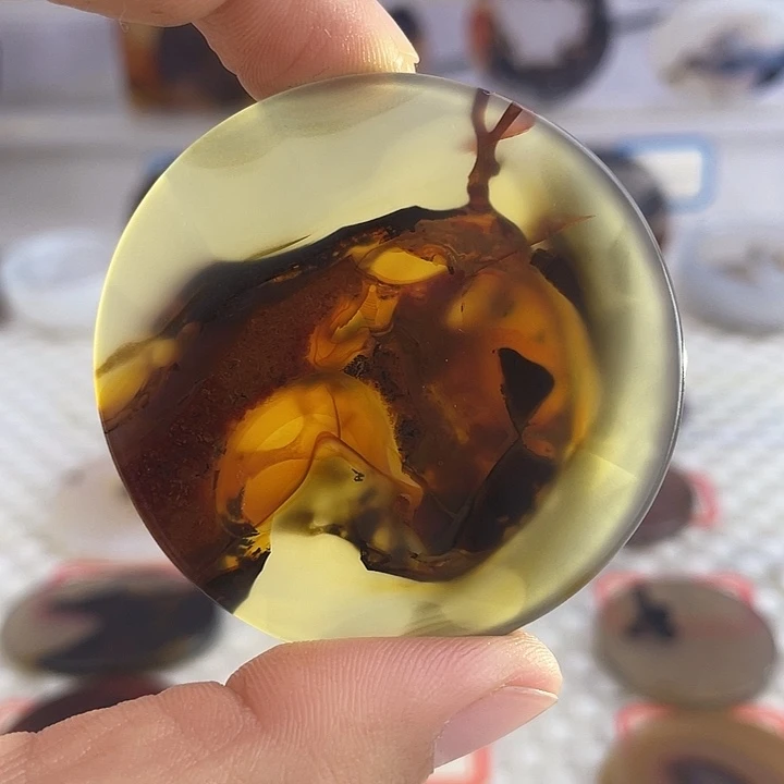 玛瑙/玉髓合金颈饰